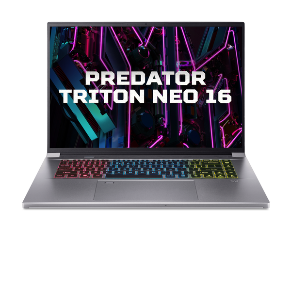  Laptop Gaming Acer Predator Triton Neo 16 PTN16-51-78JQ | U7-155H, 32GB LPDDR5X, SSD 2TB NVMe, RTX 4060 8GB, 16" 2.5K 240Hz, Win 11, Bạc.(NH.QPNSV.004) 