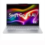  Laptop văn phòng Acer Swift Go 14 AI SFG14-74-58FJ (NX.JF8SV.005) | U5-225H, 16GB LPDDR5X, SSD 1TB NVMe, 14" FHD+ OLED, Bạc 