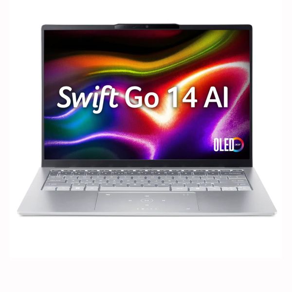  Laptop văn phòng Acer Swift Go 14 AI SFG14-74-58FJ (NX.JF8SV.005) | U5-225H, 16GB LPDDR5X, SSD 1TB NVMe, 14" FHD+ OLED, Bạc 