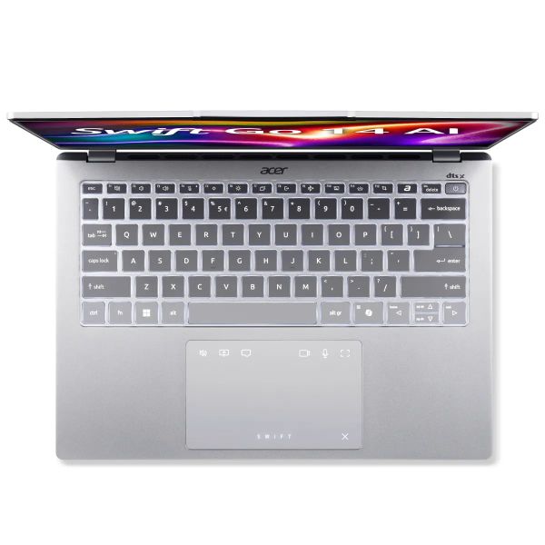  Laptop văn phòng Acer Swift Go 14 AI SFG14-74T-55HD (NX.JF9SV.001) | U5-225H, 16GB LPDDR5X, SSD 1TB NVMe, 14" FHD+ Touch, Bạc 
