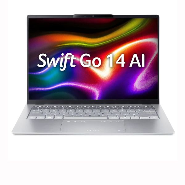  Laptop văn phòng Acer Swift Go 14 AI SFG14-74T-55HD (NX.JF9SV.001) | U5-225H, 16GB LPDDR5X, SSD 1TB NVMe, 14" FHD+ Touch, Bạc 