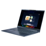  Laptop ACER Swift Go 14 AI SFG14-75-5264 | Ultra 5 226V, 16GB LPDDR5X, SSD 512GB, UMA, 14" FHD+ OLED, Win 11,  Xanh (NX.JNBSV.001) 