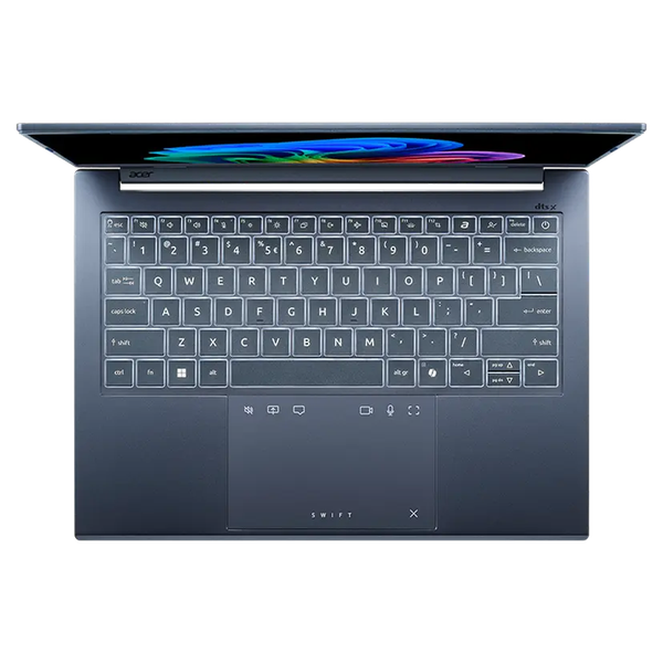  Laptop ACER Swift Go 14 AI SFG14-75-5264 | Ultra 5 226V, 16GB LPDDR5X, SSD 512GB, UMA, 14" FHD+ OLED, Win 11,  Xanh (NX.JNBSV.001) 