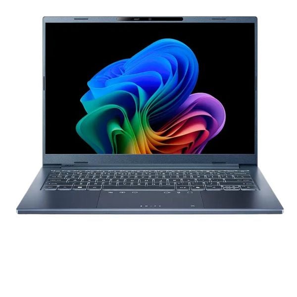  Laptop ACER Swift Go 14 AI SFG14-75-5264 | Ultra 5 226V, 16GB LPDDR5X, SSD 512GB, UMA, 14" FHD+ OLED, Win 11,  Xanh (NX.JNBSV.001) 