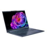  Laptop ACER Swift Go 14 AI SFG14-75-765M (NX.JNBSV.004) | U7-258V, 32GB LPDDR5X, SSD 512GB NVMe, 14" FHD+ OLED, W11SL, Xanh 