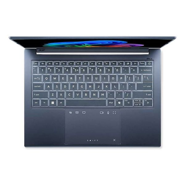  Laptop ACER Swift Go 14 AI SFG14-75-765M (NX.JNBSV.004) | U7-258V, 32GB LPDDR5X, SSD 512GB NVMe, 14" FHD+ OLED, W11SL, Xanh 