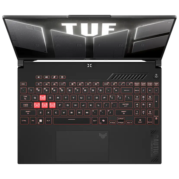  Laptop ASUS TUF Gaming A16 FA607NUG-RL129W | R7-7445HS, 16GB DDR5, SSD 512GB NVMe, RTX 4050 6GB, 16" WUXGA, Win 11, Xám 
