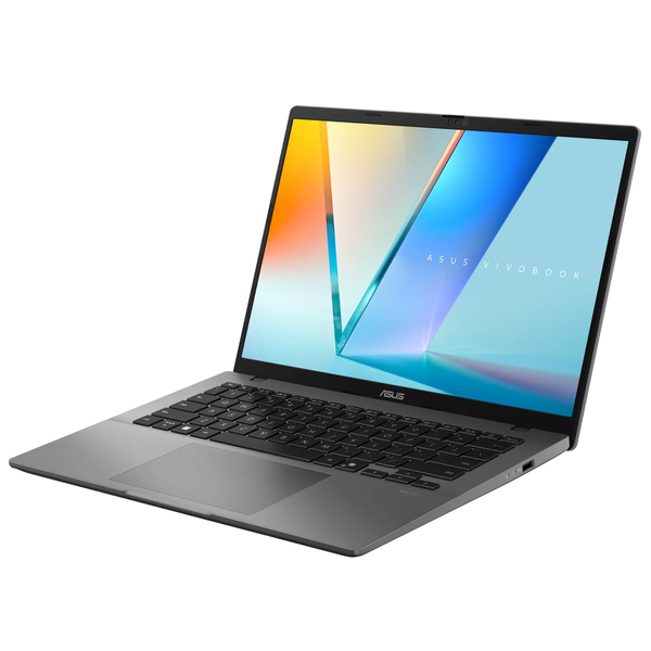  Laptop ASUS Vivobook S14 S3407CA-SF913W | Ultra 5-225H, 16GB DDR5, SSD 512GB NVMe, 14" WUXGA OLED, Win 11 Home, Xám 