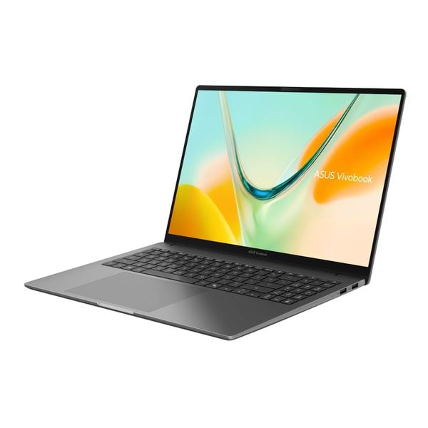  Laptop ASUS Vivobook S16 S5608QA-MB354W | Snapdragon X X1 26 100, 16GB LPDDR5X, SSD 512GB NVMe, 16" WUXGA, Qualcom Adreno, WF, BT, W11, Xám 
