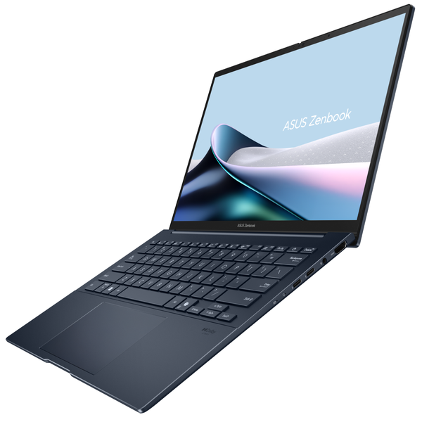  Laptop ASUS Zenbook 14 UX3405CA-ST630W | U7-255H, 16GB LPDDR5X, SSD 512GB NVMe, 14" 3K OLED 120Hz, 4C75WHrs, Win 11, Xanh 