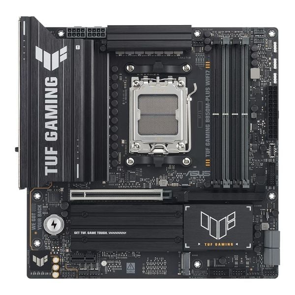  Mainboard ASUS TUF GAMING B850M-PLUS WIFI7 | AMD AM5, mATX, DDR5, PCIe 5.0, WiFi 7 