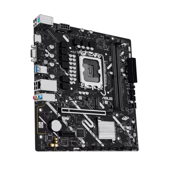  Mainboard ASUS PRIME H810M-K DDR5 | LGA1851, H810, 2 khe DDR5, micro-ATX 
