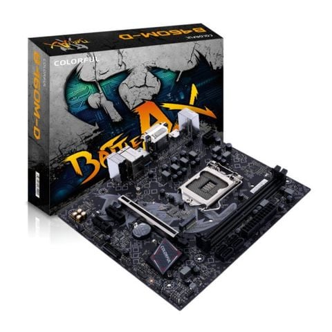 [Cũ] Mainboard Colorful Battle-AX B460M-D V20. BH 3T Star