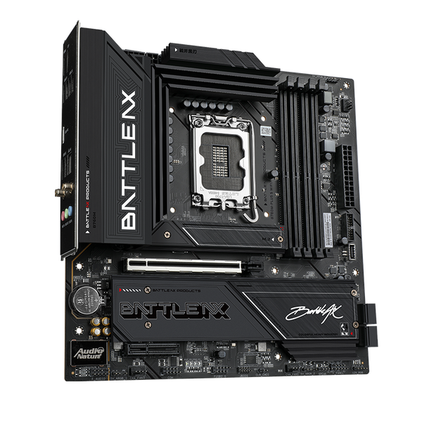  Mainboard Colorful BATTLE-AX B760M-PLUS S Wifi 7 V20 DDR4 | Intel B760, LGA1700, WiFi 7, Bluetooth 5.4, PCIe 5.0, mATX 
