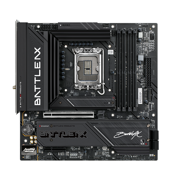  Mainboard Colorful BATTLE-AX B760M-PLUS S Wifi 7 V20 DDR4 | Intel B760, LGA1700, WiFi 7, Bluetooth 5.4, PCIe 5.0, mATX 