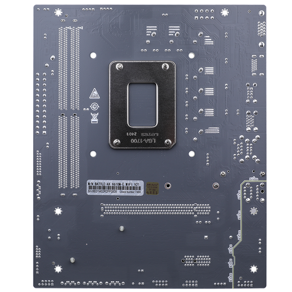  Mainboard Colorful BATTLE-AX H610M-E Wifi V21 White DDR4 | Intel H610, mATX, 2 khe DDR4 