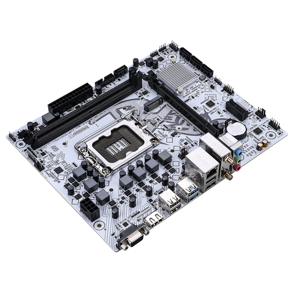  Mainboard Colorful BATTLE-AX H610M-E Wifi V21 White DDR4 | Intel H610, mATX, 2 khe DDR4 