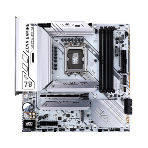 Mainboard Colorful CVN Z790M FROZEN V20 DDR4 | Intel Z790, LGA 1700, 4 khe DDR4, WiFi 6, Micro ATX