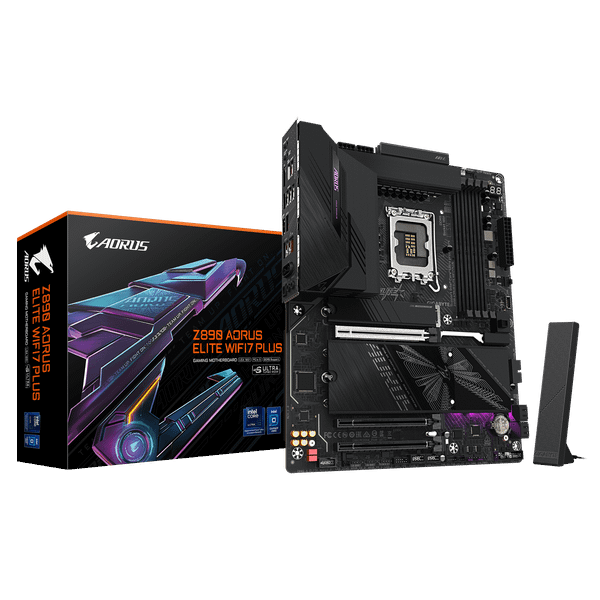  Mainboard GIGABYTE Z890 AORUS ELITE WIFI7 PLUS | LGA1851, DDR5 9466+MT/s, Wi-Fi 7, 5GbE 