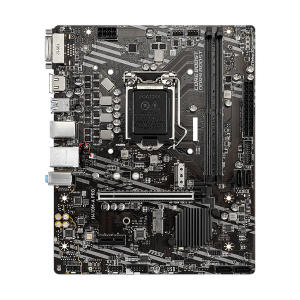  Mainboard MSI H410M-A PRO D4 | Intel H410, LGA1200, mATX, 2 khe DDR4 