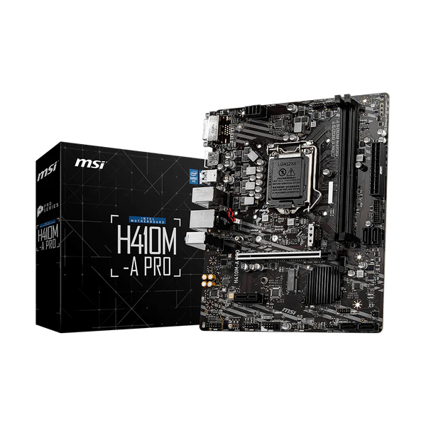  Mainboard MSI H410M-A PRO D4 | Intel H410, LGA1200, mATX, 2 khe DDR4 