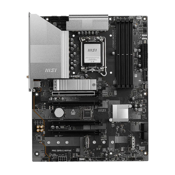  Mainboard MSI PRO Z890-S WIFI6E | Intel Z890, Socket LGA1851, ATX, 4 khe DDR5, Wi-Fi 6E 