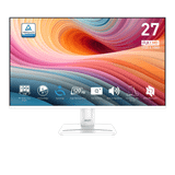  Màn hình MSI Pro MP275W E2 | 27 inch, Full HD, IPS, 120Hz, 1 ms, phẳng, trắng 