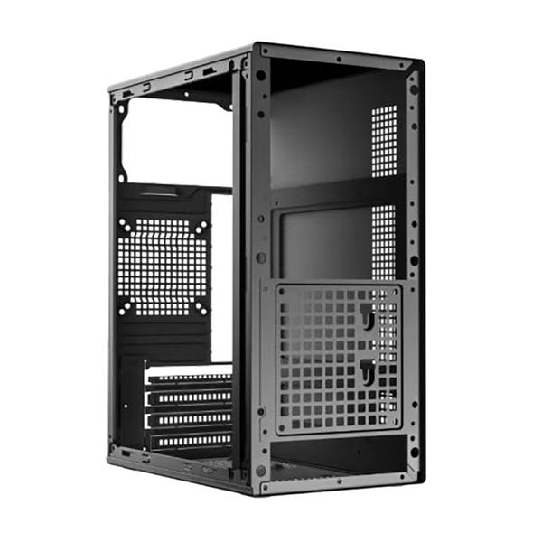  Thùng máy Magic M-09 | M-ATX/ITX, Hỗ trợ GPU 240mm, 4 khe PCI, Đen 