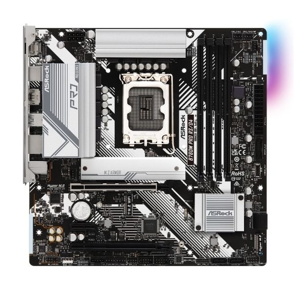  Mainboard ASRock B760M Pro RS DDR4 | LGA 1700, mATX, 4 khe RAM 
