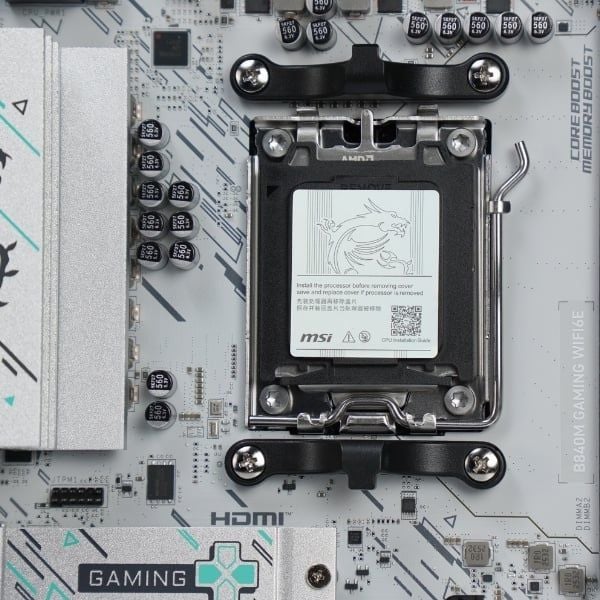  Mainboard MSI B840M GAMING WIFI6E | AMD B840, AM5, DDR5, WiFi 6E, mATX 
