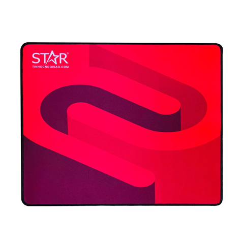 Lót chuột Star Gaming cao cấp - Đỏ | Kích thước 45 x 40 x 0.4 cm