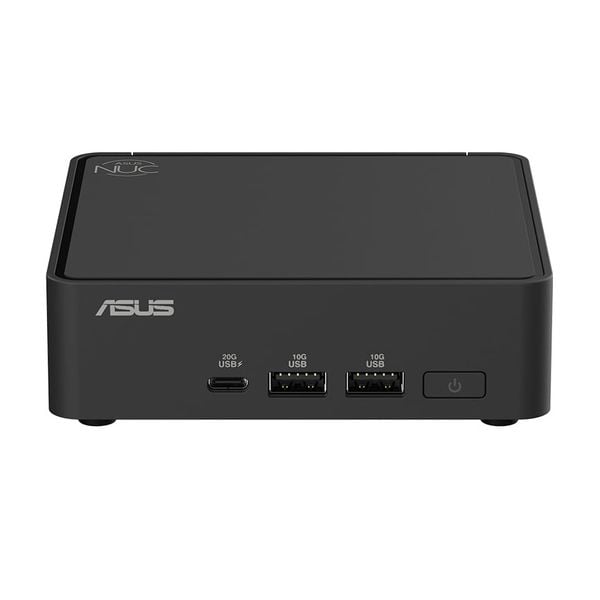  Mini PC ASUS NUC 15 Pro Slim BNUC15CRLIP051C0 | U300, 8GB DDR5, SSD 128GB NVMe, 2xHDMI 2.1, 1xTypeC, Windows 11 Pro, Đen (90AS00U1-M000Y0) 
