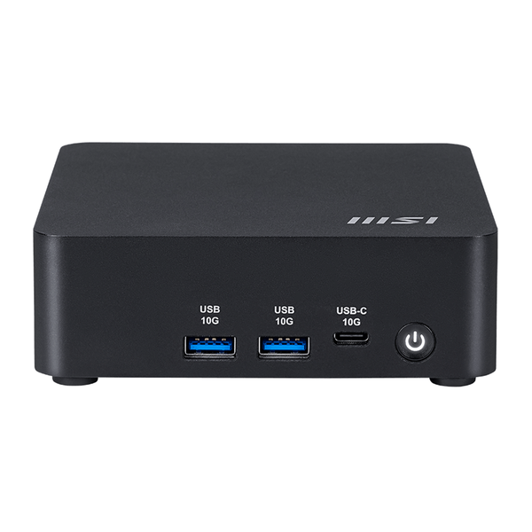  Mini PC MSI Cubi NUC AI | 1UMG, B209, IGP Intel SOC Ultra 5 125H, AX 211 Wi-Fi 6E, 120W, Đen 