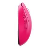  Chuột Gaming Không Dây MCHOSE A7 V2 Ultra Wireless - Rose Red - 3 Modes 