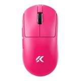  Chuột Gaming Không Dây MCHOSE A7 V2 Ultra Wireless - Rose Red - 3 Modes 
