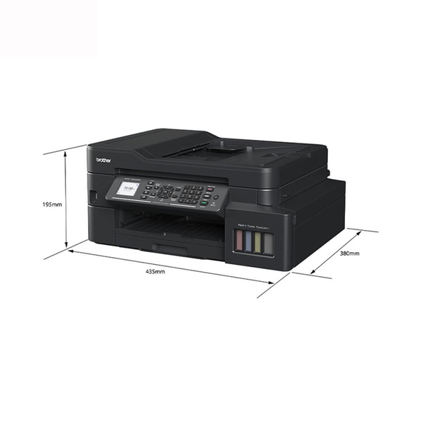  Máy in phun màu đa năng Brother MFC-T920DW | In, Copy, Scan, Đảo mặt, A4, A5, USB, LAN, FAX, WiFi 