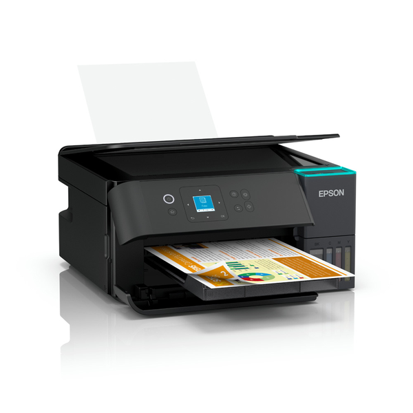  Máy in phun màu đa năng Epson EcoTank L4360 | In đảo mặt, Copy, Scan, A4, A5, USB, WiFi 