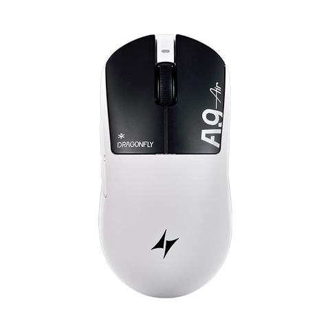 Chuột Gaming Không Dây ATK Dragonfly A9 AIR | 2 Mode, Shadow White