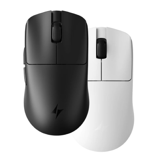  Chuột Gaming Không Dây ATK Blazing Sky F1 V2 Ultra Max | 2 Mode, Trắng 