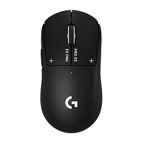 Chuột Gaming Logitech PRO X3 SUPERSTRIKE Wireless Midnight Black (910-007880) | HERO 2, 48.000 DPI, 8000Hz, 59g