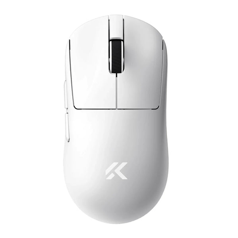Chuột Gaming Không Dây Mchose A7 V2 Pro White | 3 Modes, PAW3395, 26.000 DPI, 59g (HW-A7V2-2)