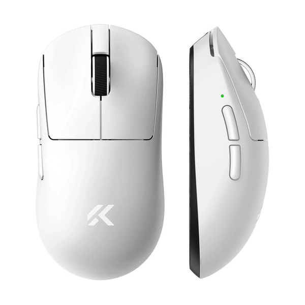  Chuột Gaming Không Dây Mchose A7 V2 Pro White | 3 Modes, PAW3395, 26.000 DPI, 59g (HW-A7V2-2) 