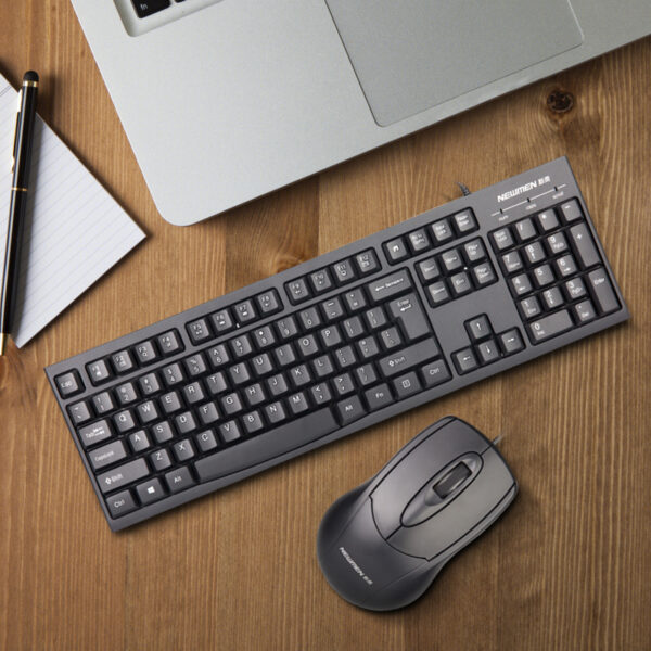  Chuột Văn Phòng Newmen M005 | Có dây USB, 1000 DPI, Đen 