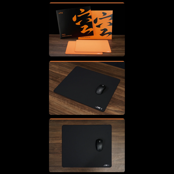  Lót chuột Gaming ATK SKY Series | 490 x 420 x 4mm, XSOFT, Micro-Fuzzy, Đen 
