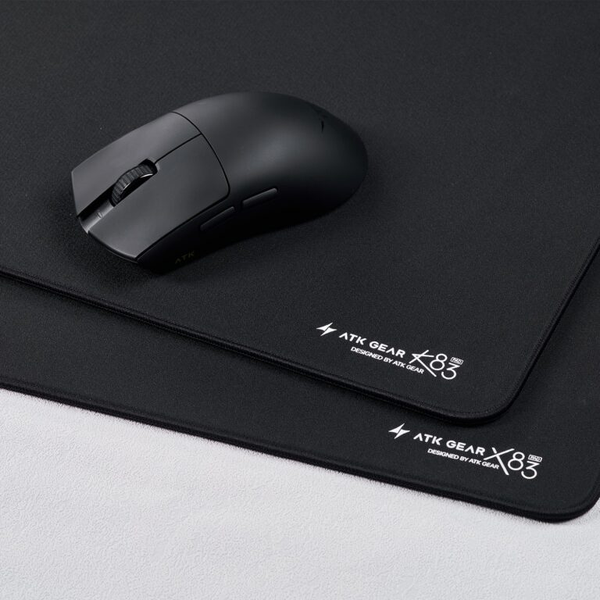  Lót chuột Gaming ATK X83 | 490 x 420 x 4mm, XSoft, Poron Polyurethane, Đen 