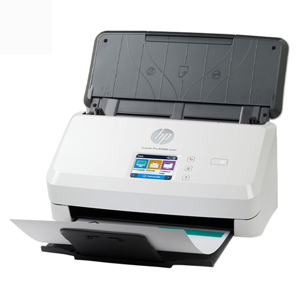  Máy Scan HP Scanjet PRO N4000 SNW1 (6FW08A) | Scan 2 mặt, USB, LAN, WiFi 