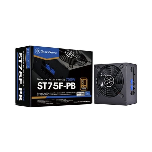  [Cũ] Nguồn máy tính SilverStone ST750F-PB 750W 80Plus Bronze | BH 3T STAR 