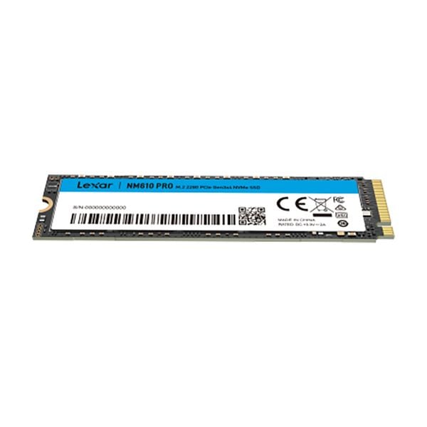  Ổ cứng SSD Lexar NM610 Pro 1TB | PCIe Gen3x4 NVMe, M.2 2280 (LNM610P001T-RNNNG) 