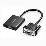  Cáp chuyển đổi VGA sang HDMI + Audio | 1080P@60Hz, Ugreen 50945 