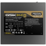  Nguồn máy tính Antec GSK V2 750 750W 80 Plus Gold | Full Range, Full Modular, ATX 3.1, PCIe 5.1, Đen 
